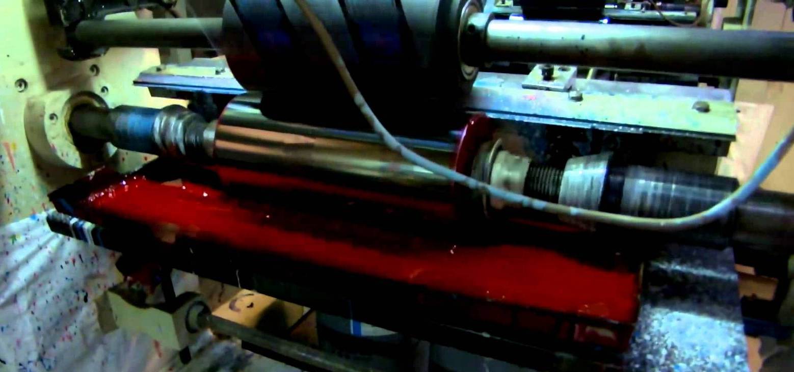 Roto printing machine